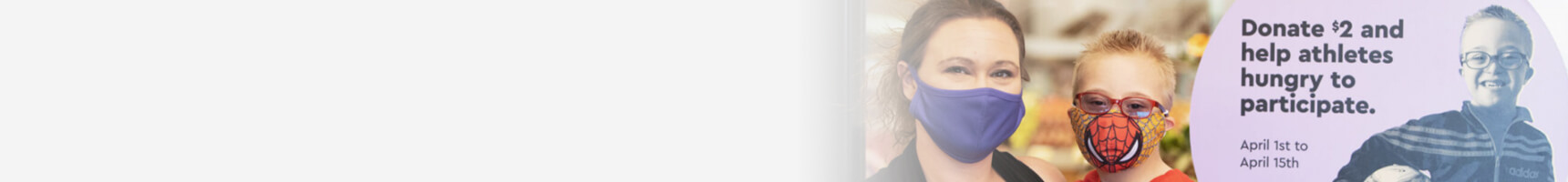 Nurturing the health and nutrition of our customers and communities is part of our commitment to fostering health bodies and healthy minds.